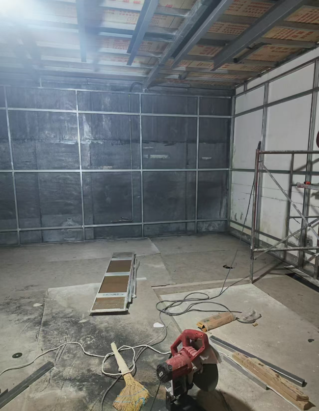 云南SRT室治疗室铅板施工
